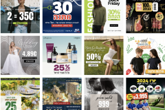 Examples of ads we created for our clients on Meta